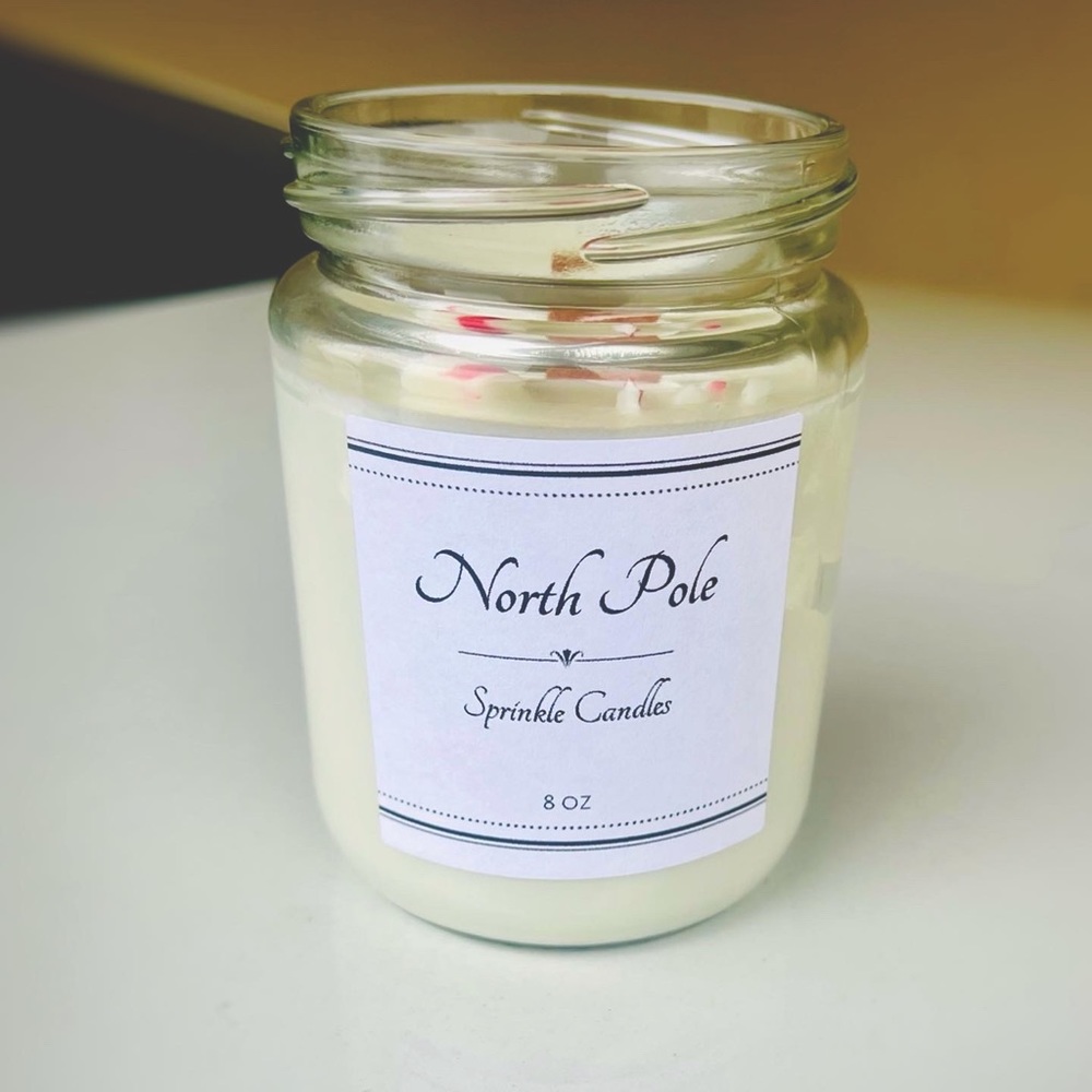 North Pole Candle